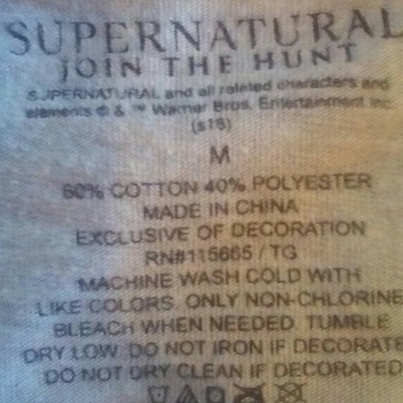 Winchester Brothers tour tee from Supernatural - size medium - Picture 8 of 8